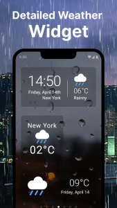 اسکرین شات 5 برنامه Weather forecast: Live Radar