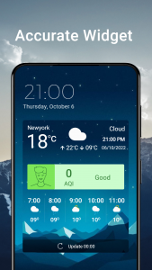 اسکرین شات 2 برنامه Weather Chart: Tomorrow, Today