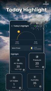 اسکرین شات 4 برنامه Weather App - Weather Forecast