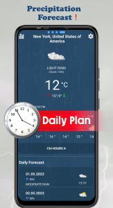 اسکرین شات 2 برنامه Weather Update Live