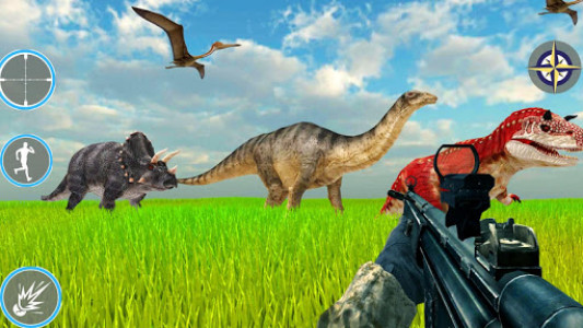 اسکرین شات بازی Dinosaurs Hunters :Sniper Shooting Mania 2018 4