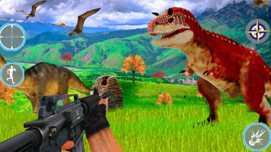 اسکرین شات بازی Dinosaurs Hunters :Sniper Shooting Mania 2018 1