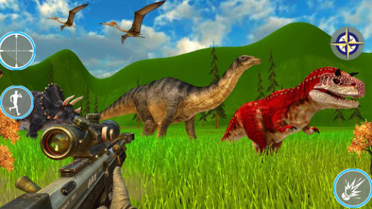 اسکرین شات بازی Dinosaurs Hunters :Sniper Shooting Mania 2018 6