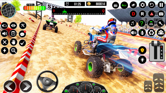 اسکرین شات بازی Quad Bike Racing:ATV Quad Game 1