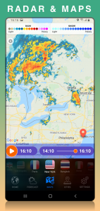 اسکرین شات برنامه ONE METEO 4