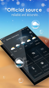 اسکرین شات برنامه Daily weather forecast 2