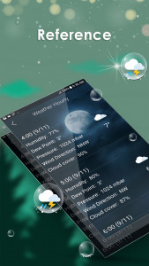 اسکرین شات برنامه Daily weather forecast 8