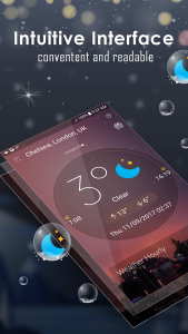 اسکرین شات 3 برنامه Daily weather forecast