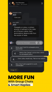 اسکرین شات 7 برنامه Talkie: Creative AI Community