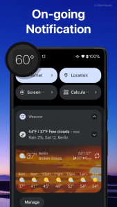 اسکرین شات برنامه Weather & Widget - Weawow 7