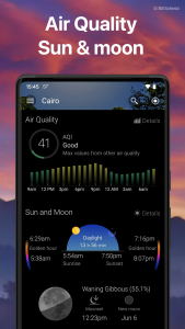 اسکرین شات برنامه Weather & Widget - Weawow 5