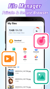 اسکرین شات 3 برنامه Nova Browser - Web & Fast