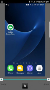 اسکرین شات برنامه Mobile Screen Recorder 4
