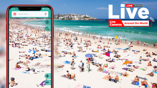 اسکرین شات برنامه Live Cam HD - Live Earth Webcam View Online 1