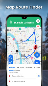 اسکرین شات 2 برنامه Live Street Camera View