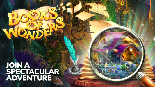 اسکرین شات 6 بازی Books of Wonder Hidden Objects