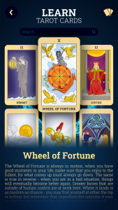 اسکرین شات 3 برنامه Tarot Card Reading Horoscope