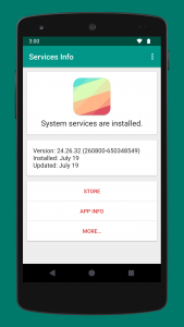 اسکرین شات برنامه Services Info (Update) 1