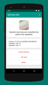 اسکرین شات برنامه Services Info (Update) 2