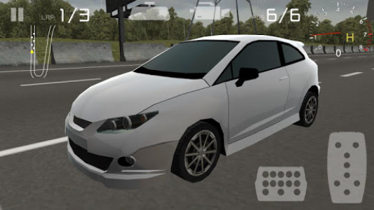 اسکرین شات بازی M-acceleration 3D Car Racing 4