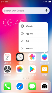 اسکرین شات برنامه iLauncher for OS - Theme, Icon 1