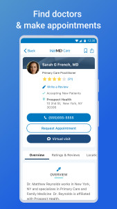 اسکرین شات 2 برنامه WebMD: Symptom Checker