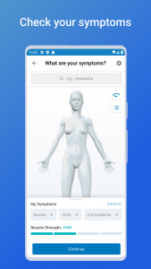 اسکرین شات برنامه WebMD: Symptom Checker 1