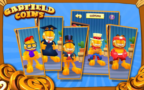 اسکرین شات بازی Garfield Coins 5