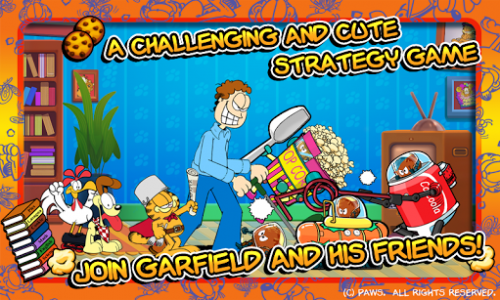 اسکرین شات بازی Garfield's Defense 1