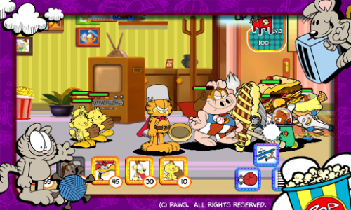 اسکرین شات بازی Garfield's Defense 4