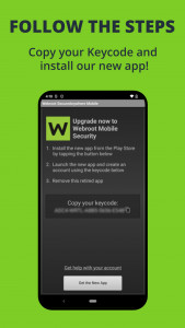 اسکرین شات برنامه Webroot Mobile Security & AV 2