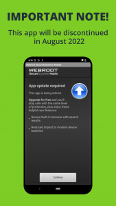 اسکرین شات برنامه Webroot Mobile Security & AV 1