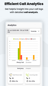 اسکرین شات برنامه Callyzer - Analysis Call Data 1