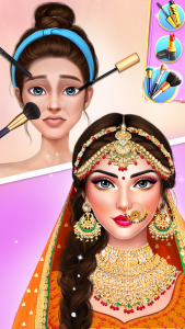 اسکرین شات بازی Fashion Dress Up Wedding Games 1