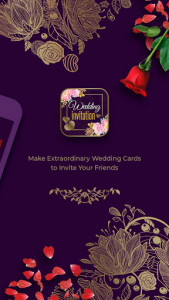 اسکرین شات برنامه Wedding Invitation Card Maker - Creator (RSVP) 2