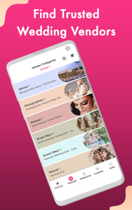 اسکرین شات 2 برنامه WedMeGood - Wedding Planner