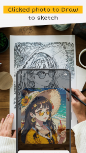 اسکرین شات 5 برنامه AR Drawing: Paint & Sketch