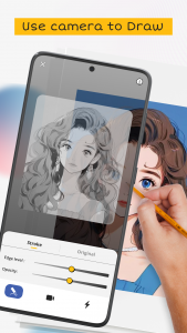 اسکرین شات برنامه AR Drawing: Paint & Sketch 1