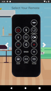 اسکرین شات برنامه Remote Control For JBL Sound Bar 4