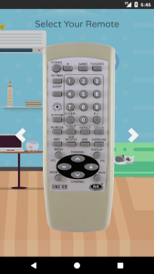 اسکرین شات برنامه Remote Control For Aiwa TV 5