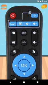 اسکرین شات برنامه Remote For Android TV-Box 8