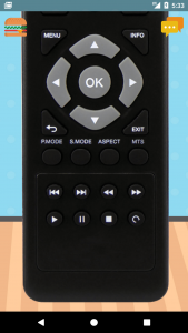اسکرین شات برنامه Remote Control For Daewoo TV 2
