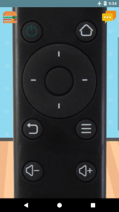 اسکرین شات برنامه Remote For Huawei TV-Box/Kodi 5