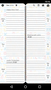 اسکرین شات برنامه Week Planner Schedule, To Do List, Organizer 1