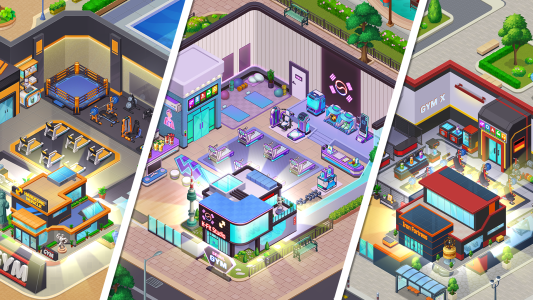 اسکرین شات 7 بازی Happy Fitness: Gym Game