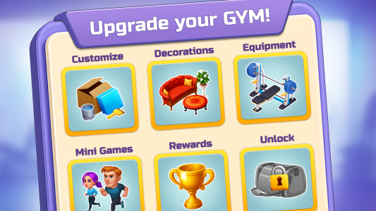اسکرین شات 8 بازی Happy Fitness: Gym Game