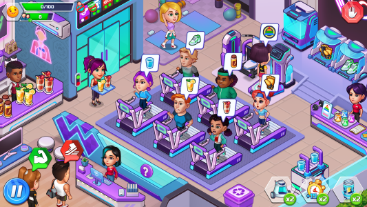 اسکرین شات 5 بازی Happy Fitness: Gym Game