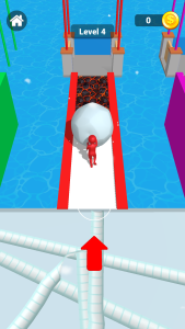 اسکرین شات 3 بازی Snow Ball: Ice Race