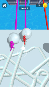 اسکرین شات 2 بازی Snow Ball: Ice Race