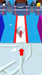 اسکرین شات 5 بازی Snow Ball: Ice Race